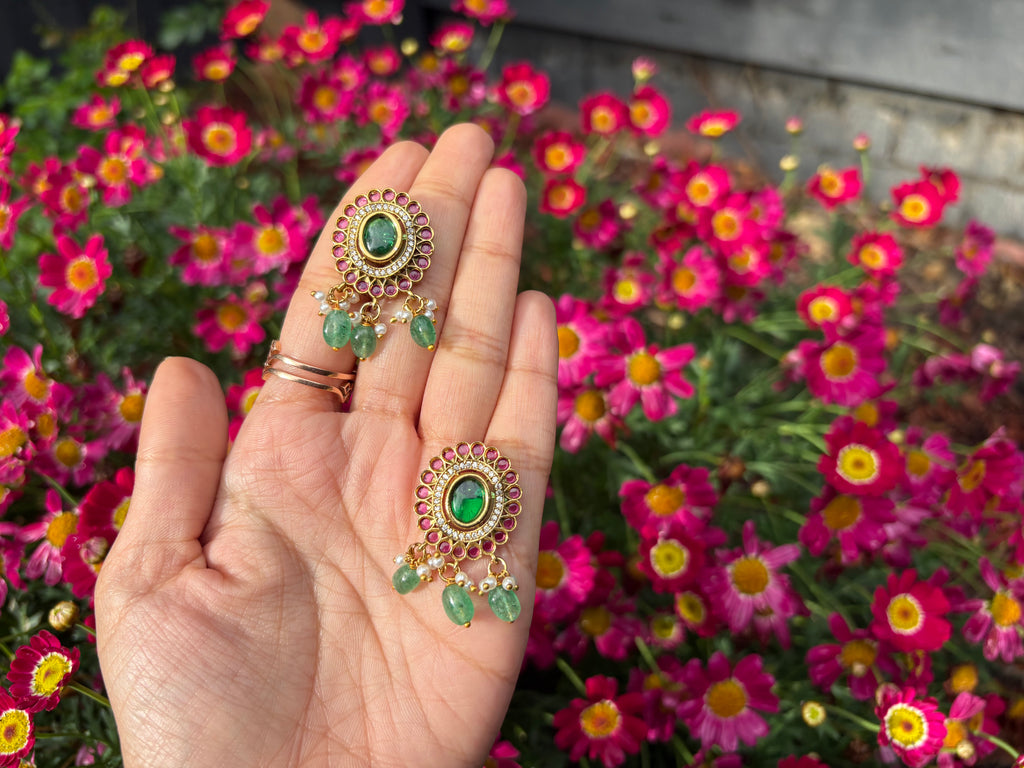 Jadavu Kundhan Pearl Chocker Set - RZ423