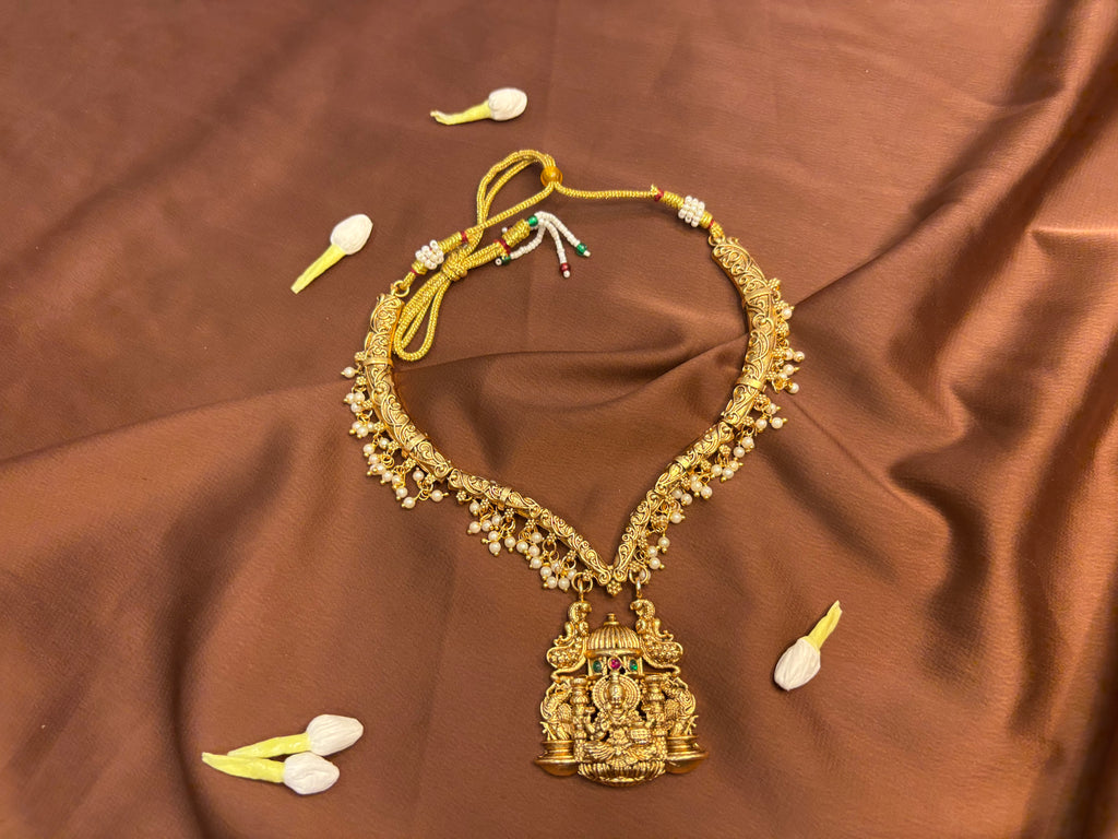 Celebration Swing Lakshmi Necklace Set - RZ419