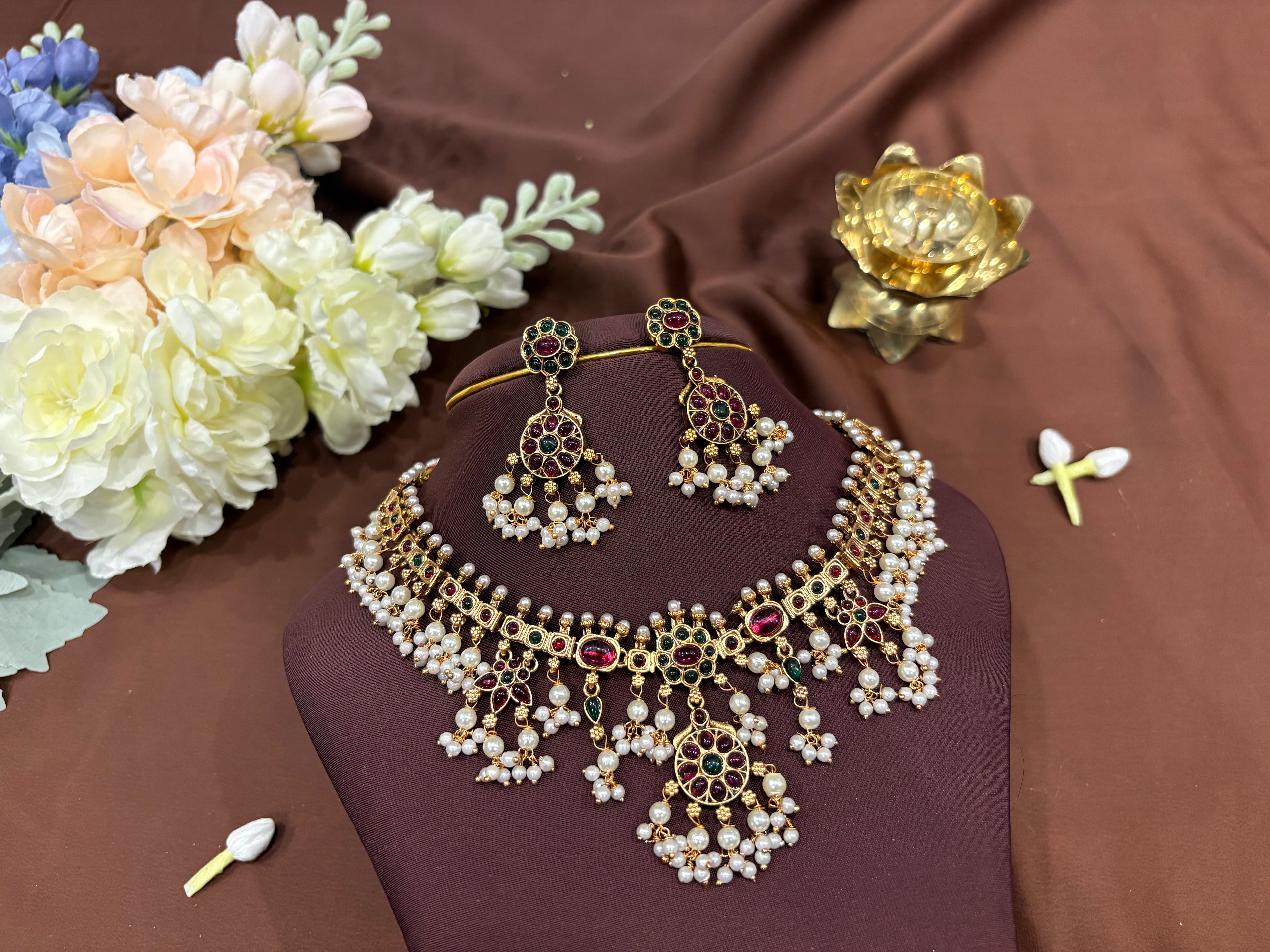 Gutta Pusalu Necklace Set - RZ513