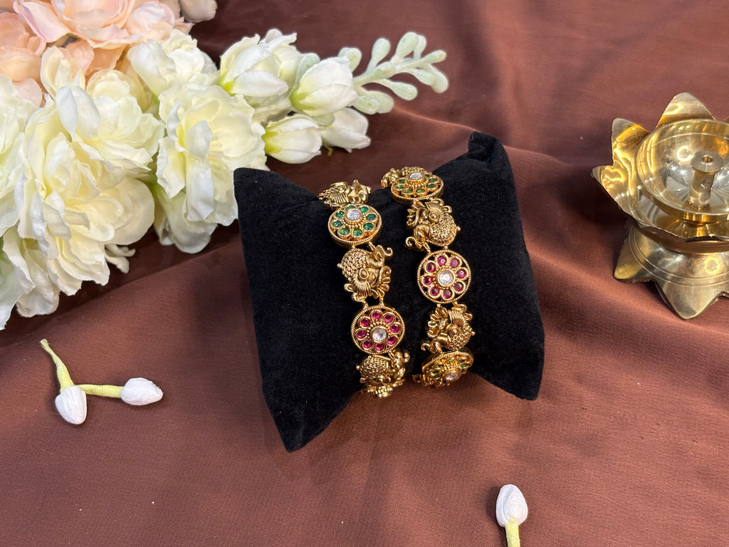 Premium Statement Bangles Set - RZP535