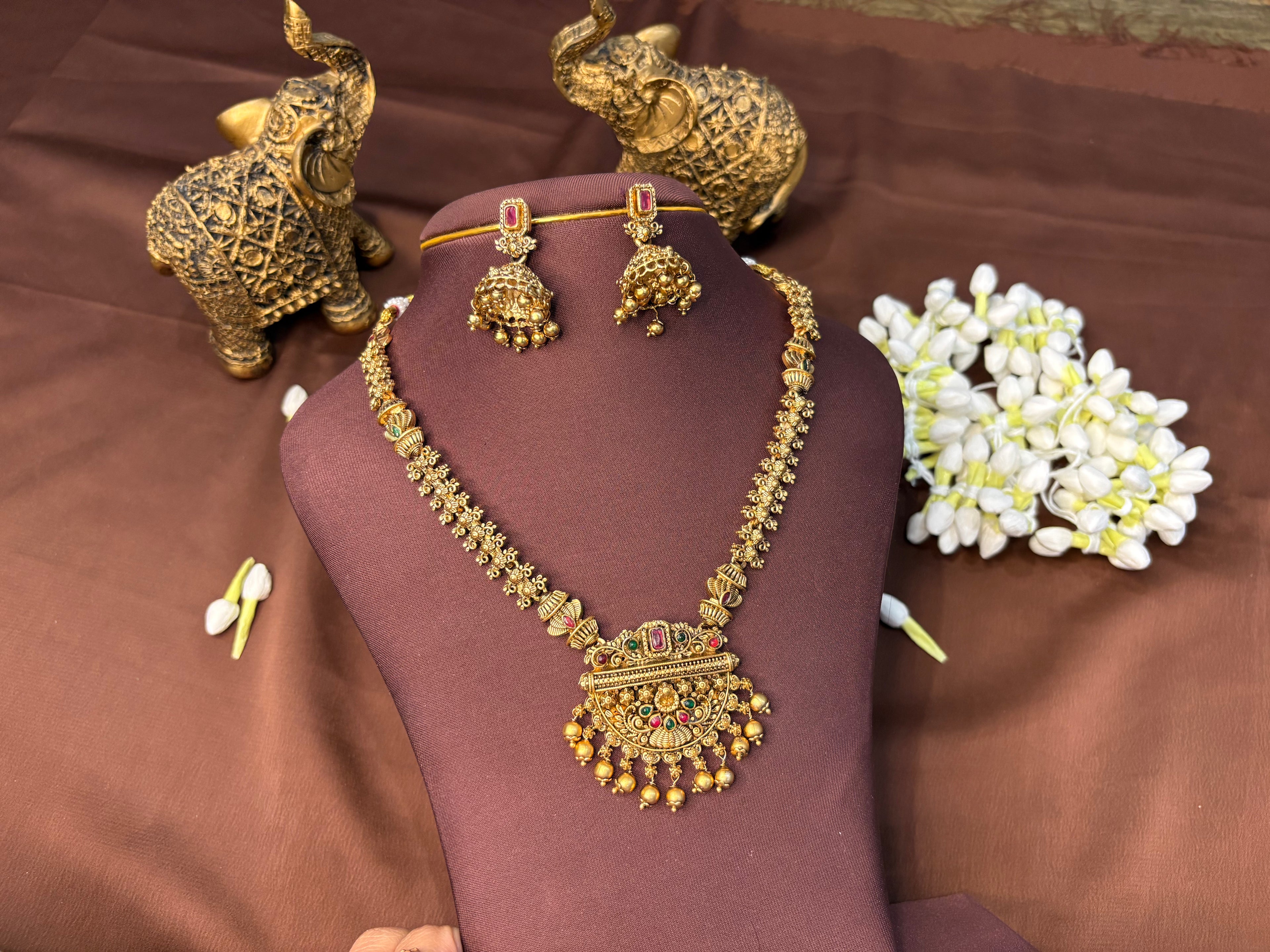 Gold Replica Pathakam Haram - RZ586