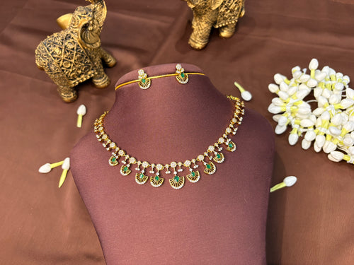 AD Shells Necklace Set - RZ616