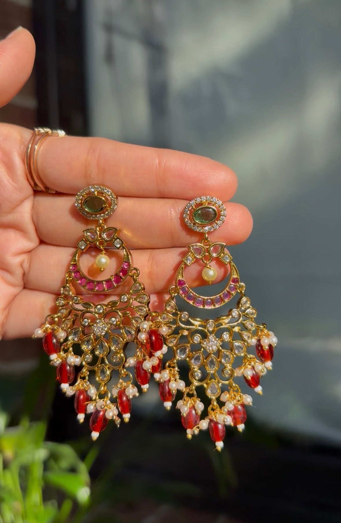 Chandbali Earrings - RZ518
