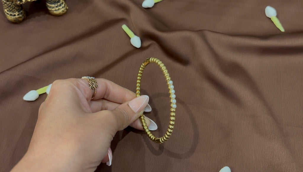 Anti Tarnish Pearl Balls Bracelet - RZ621