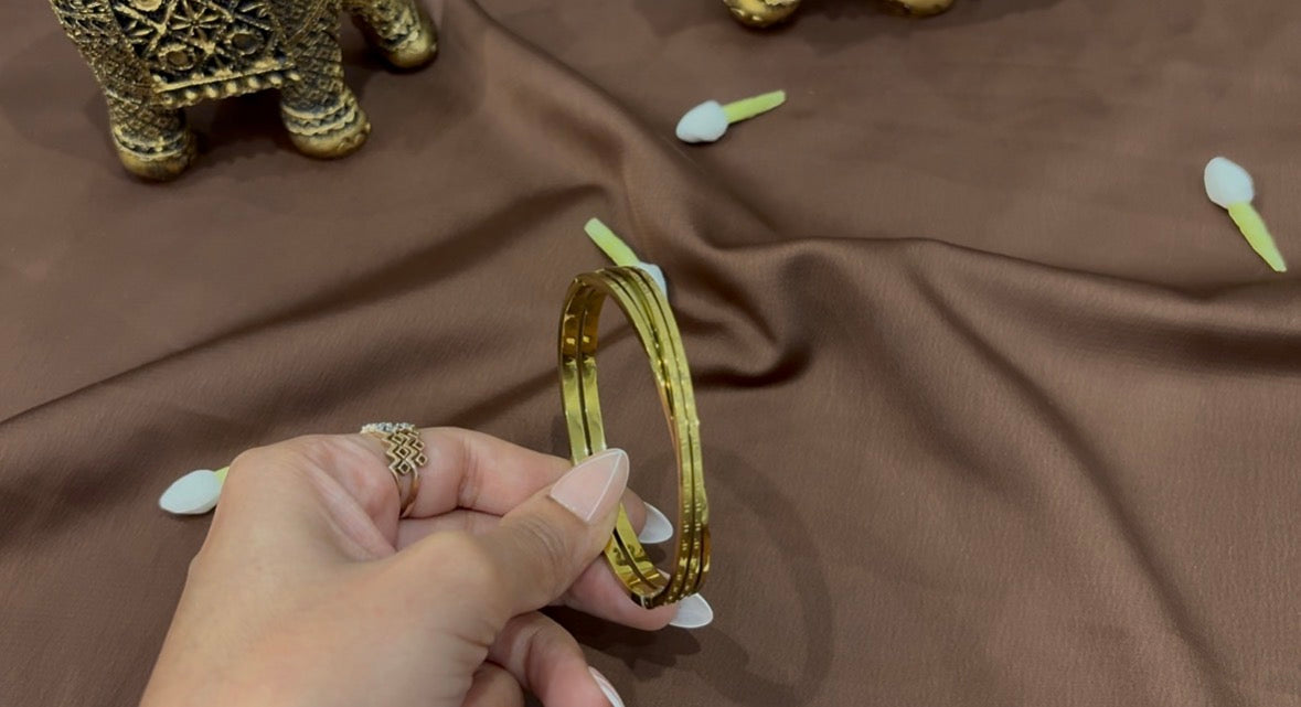 Anti Tarnish String Spiral Bracelet - RZ633