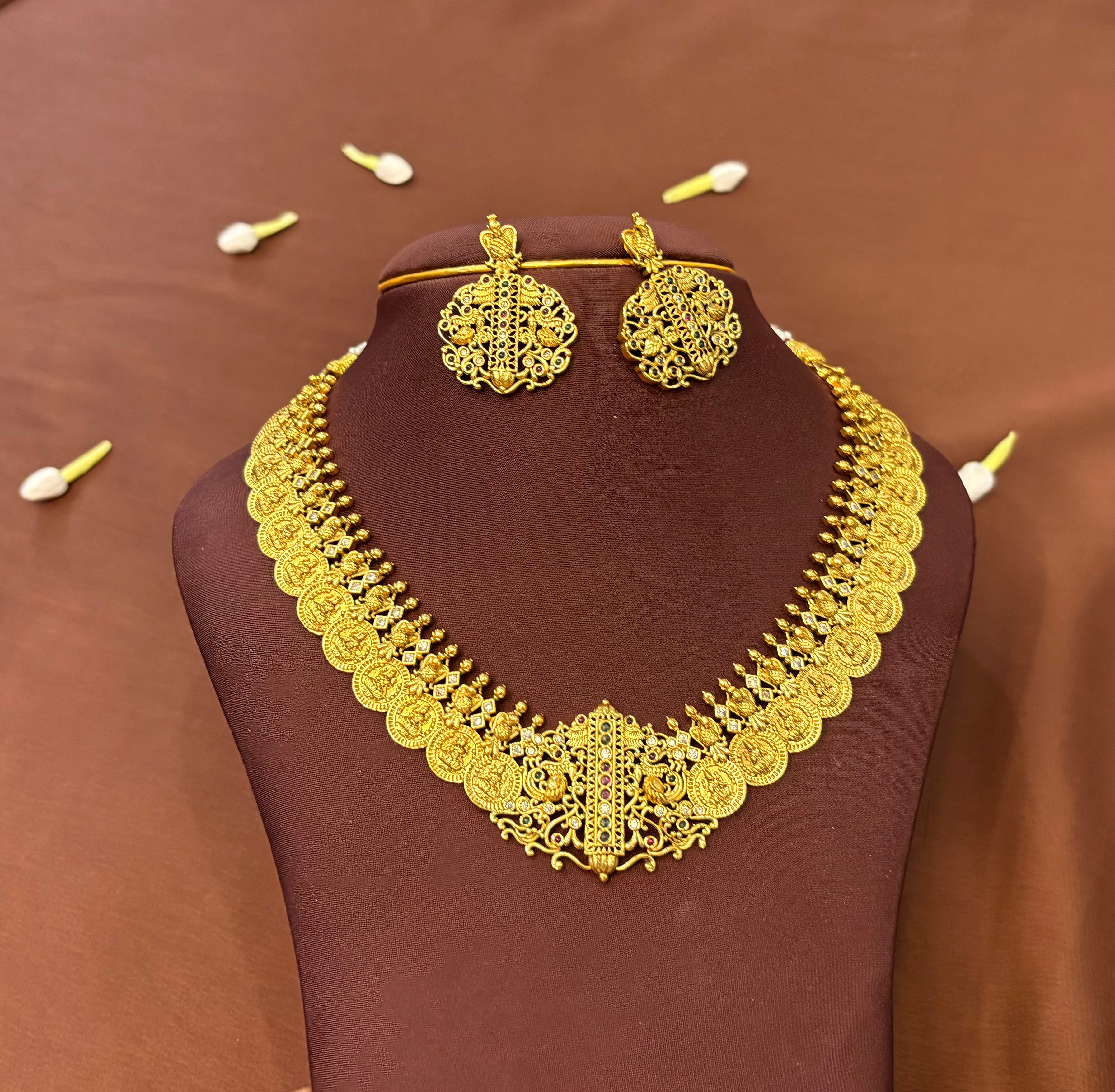 Rathina Kaasu Neck Set - RZ370