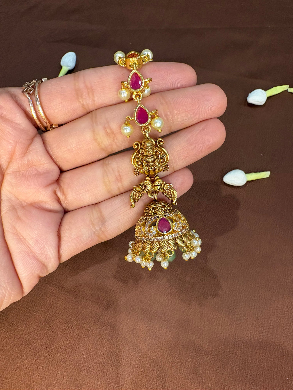 Kundhan Lakshmi Mattal Jumka - RZ390