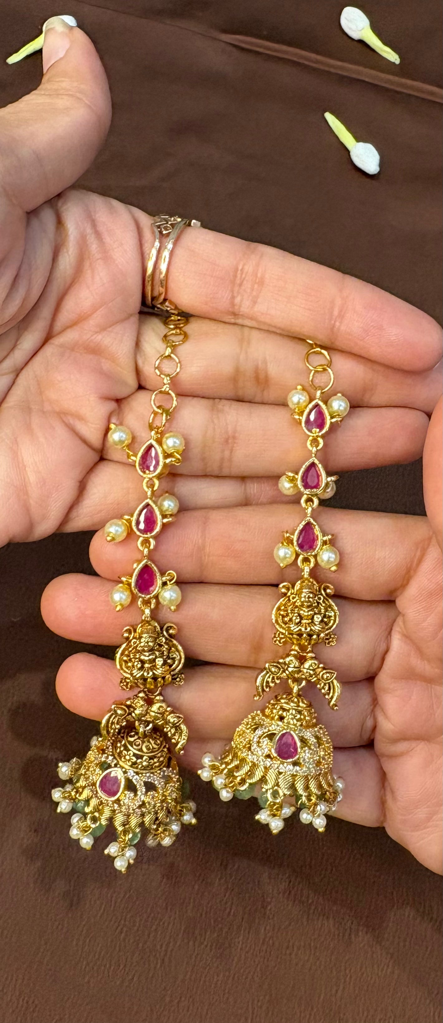 Kundhan Lakshmi Mattal Jumka - RZ390