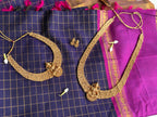 Lakshmi Shilpa Necklace and Haaram Set - RZ453