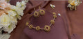 Multi Red Stone Pendant Set - RZ494