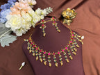 Original Jadau Kundan Necklace Set - RZP514