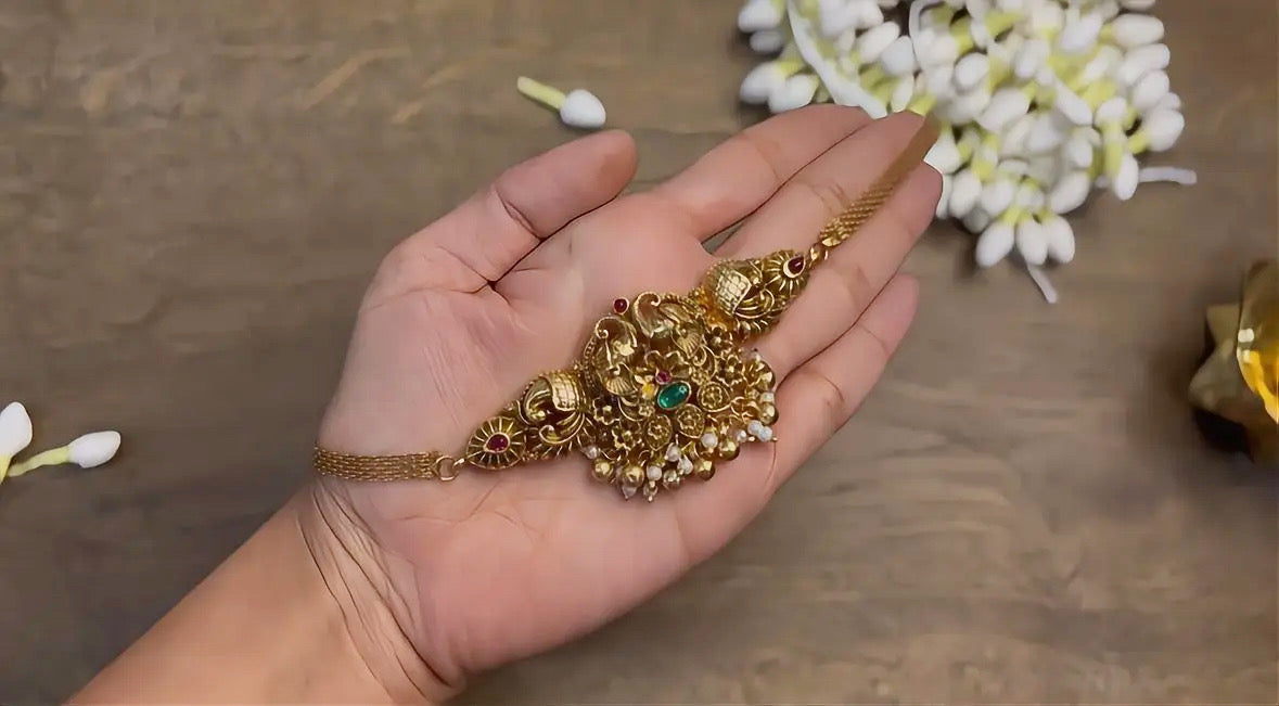 Temple Gold Choker Set - RZ571