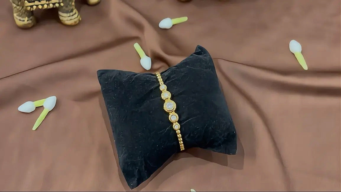 Anti Tarnish Circle Bracelet- RZ625