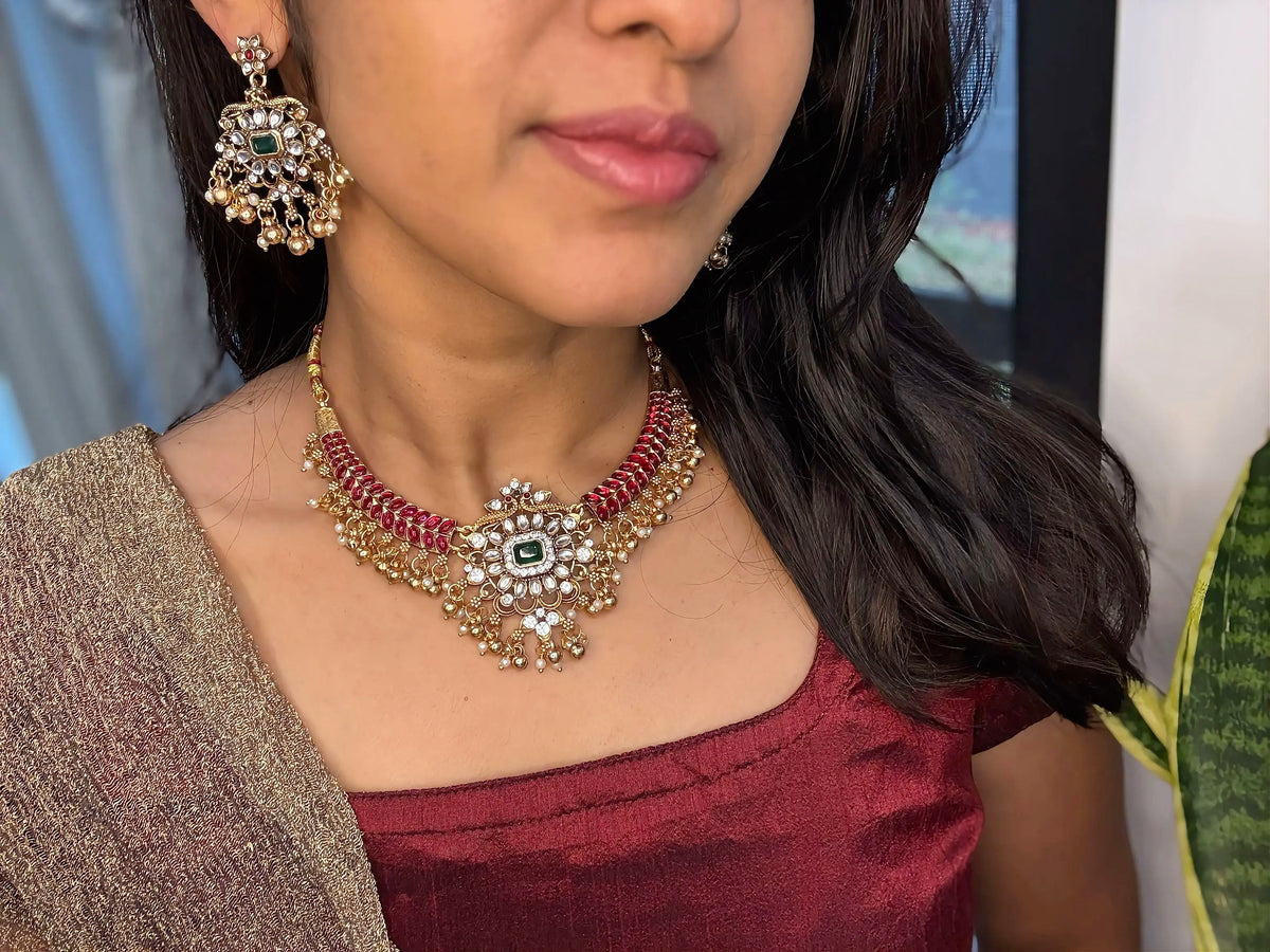 Queen Necklace Set - RZ497