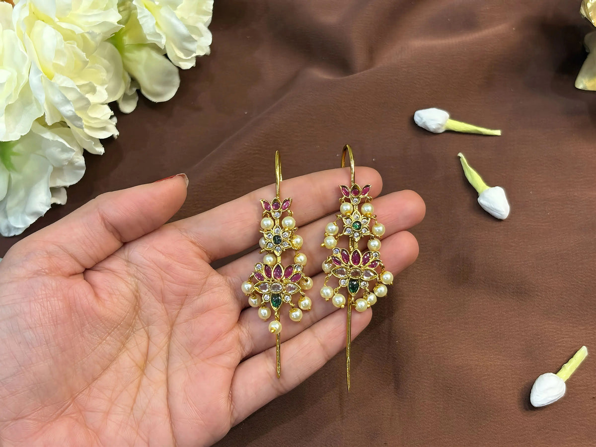 Jadau Kundan Stick Earcuff - RZ522