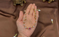 Changeable Stone Glitter Chocker Set - RZ612