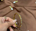 Anti Tarnish White Shapes Bracelet - RZ624