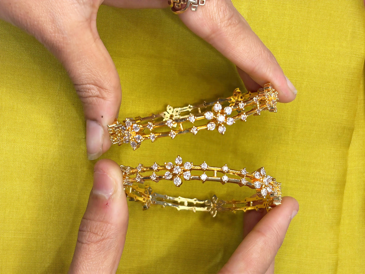 AD Twinkle Bangle Set - RZ377