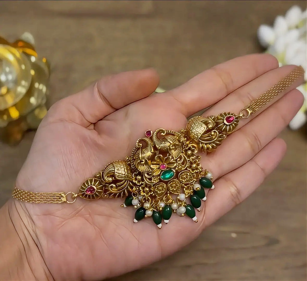 Temple Gold Choker Set - RZ571