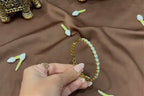 Anti Tarnish Honeycomb Bracelet- RZ627