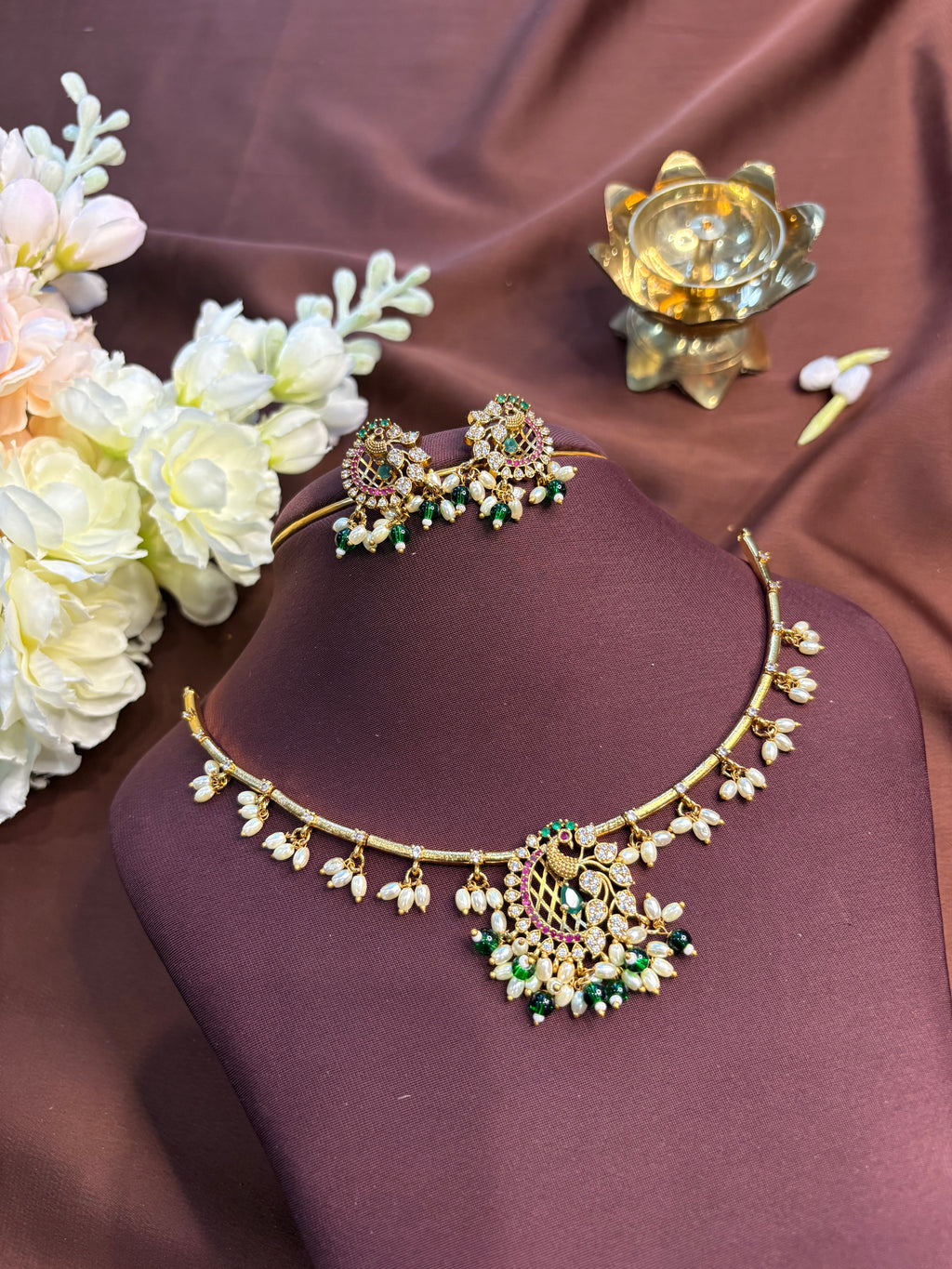 Peacock Hasli Set - RZ493