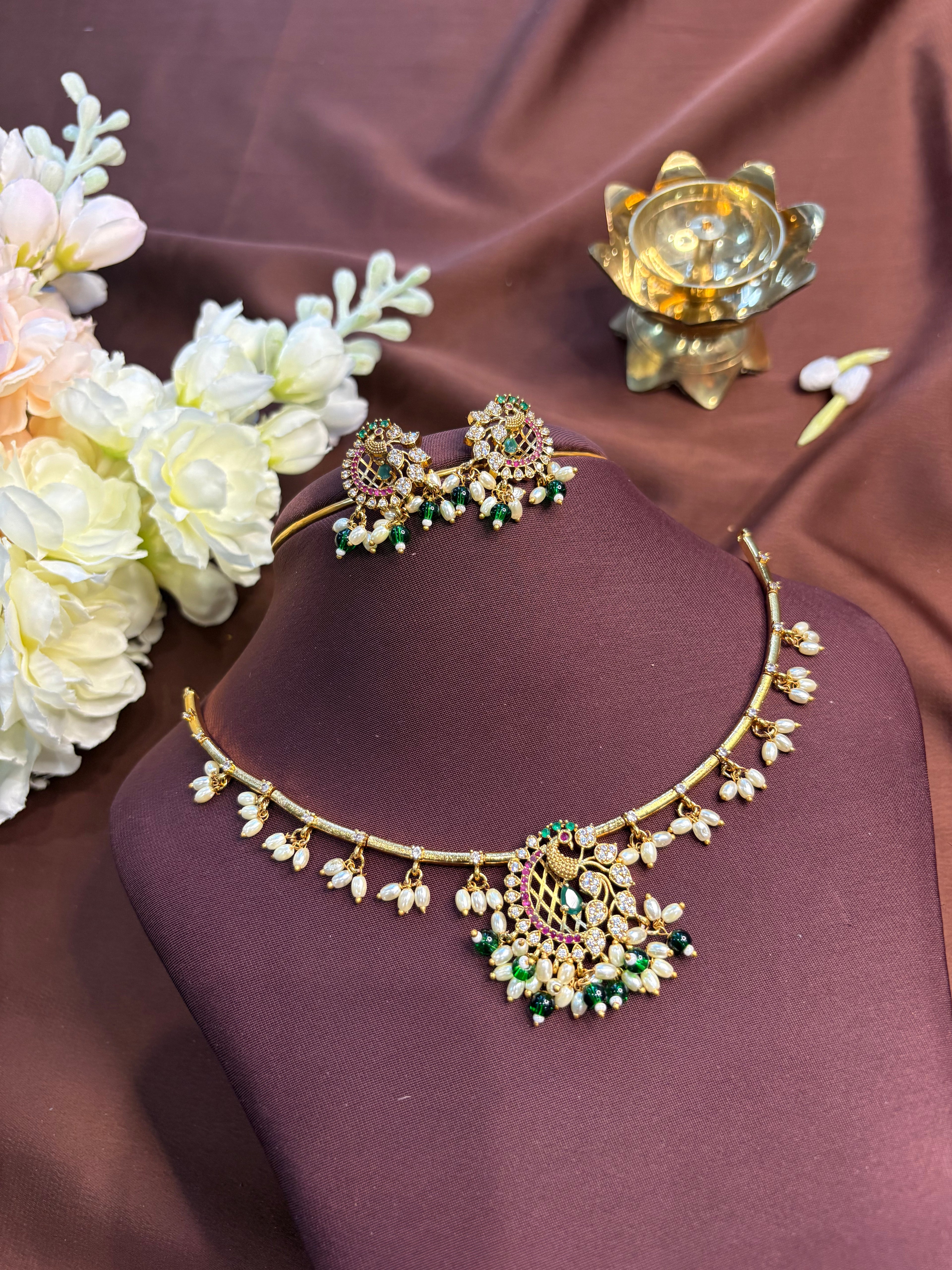 Peacock Hasli Set - RZ493